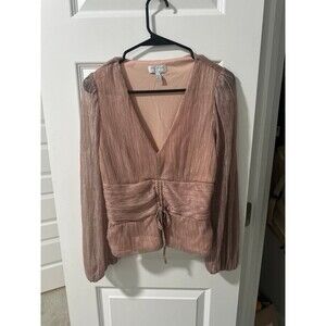 Pink Shimmery Blouse